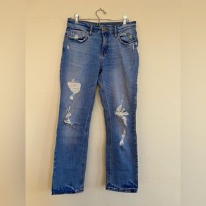 Old Navy Power Jean straight ankle